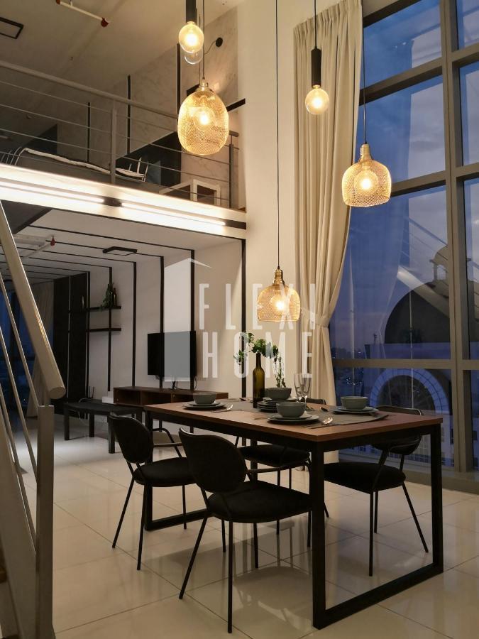 Pinnacle Pj, Romantic City View, 1-4 Guests Designed Duplex Home By Flexihome-My Petaling Jaya Esterno foto