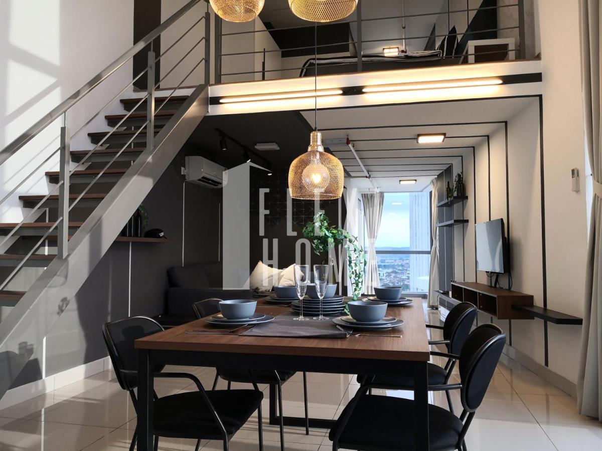 Pinnacle Pj, Romantic City View, 1-4 Guests Designed Duplex Home By Flexihome-My Petaling Jaya Esterno foto